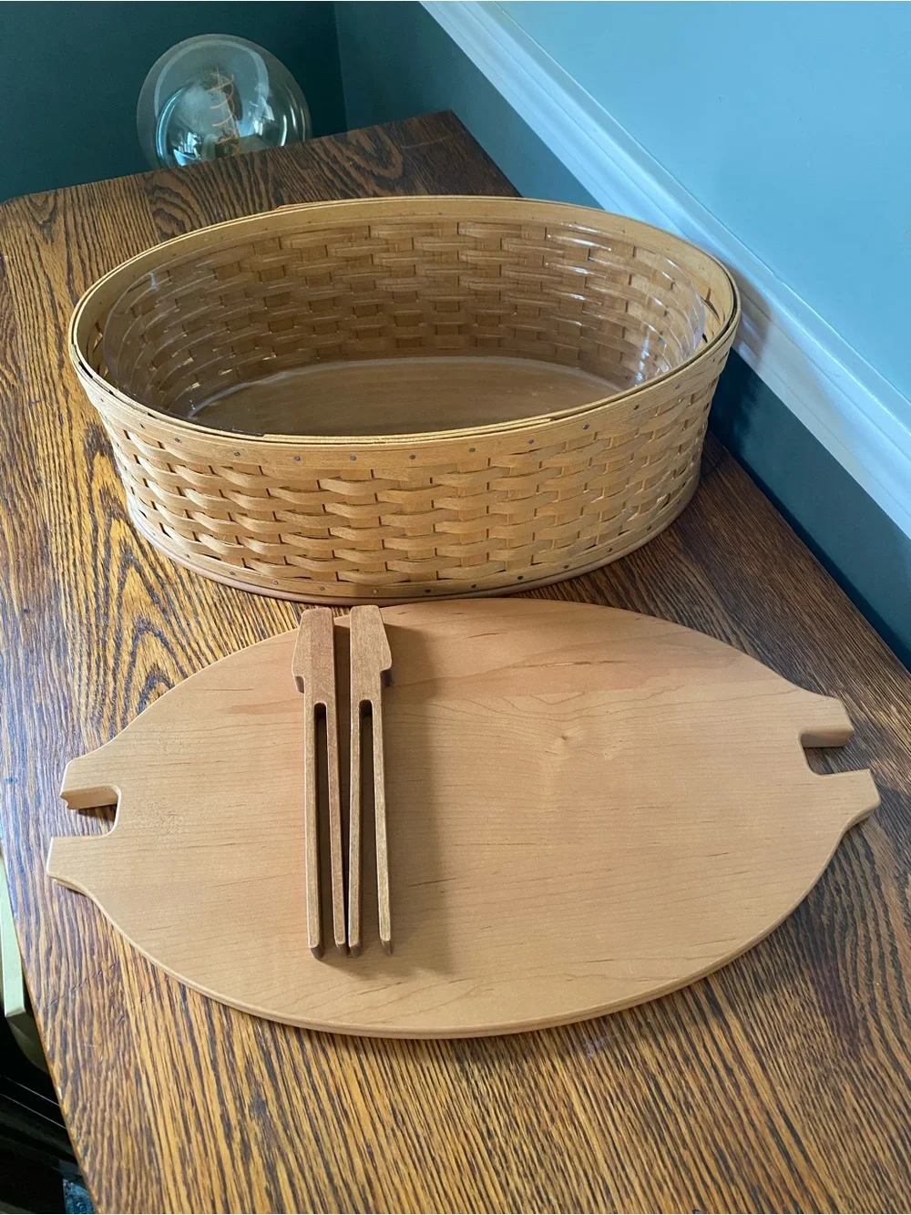 Vintage Longaberger 2004 Collectors Club Family Legacy Basket COA